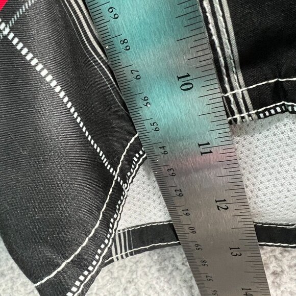 OP Ocean Pacific Mens Board Shorts Extra large 40/42 Black Swimsuit Pockets - Picture 11 of 11